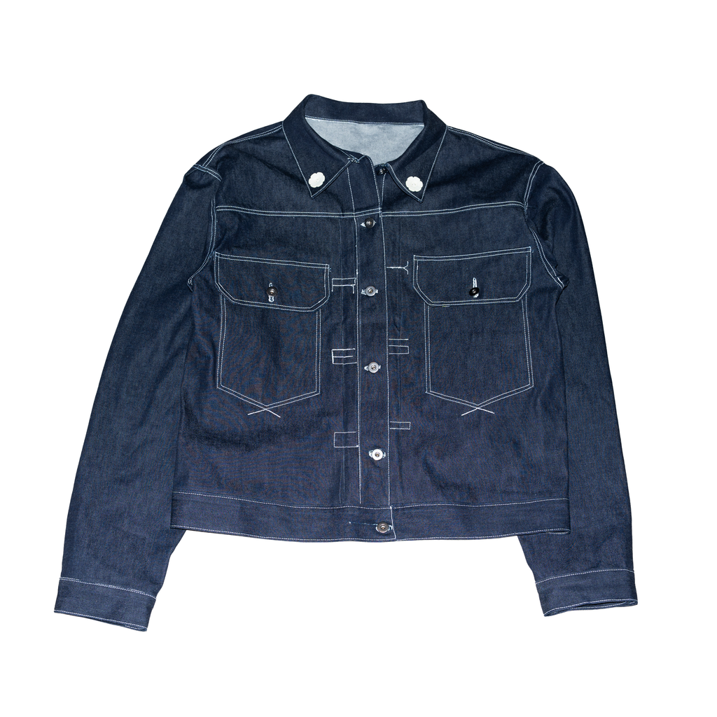 RECKSO DENIM JACKET (INDIGO) [PRE-ORDER]
